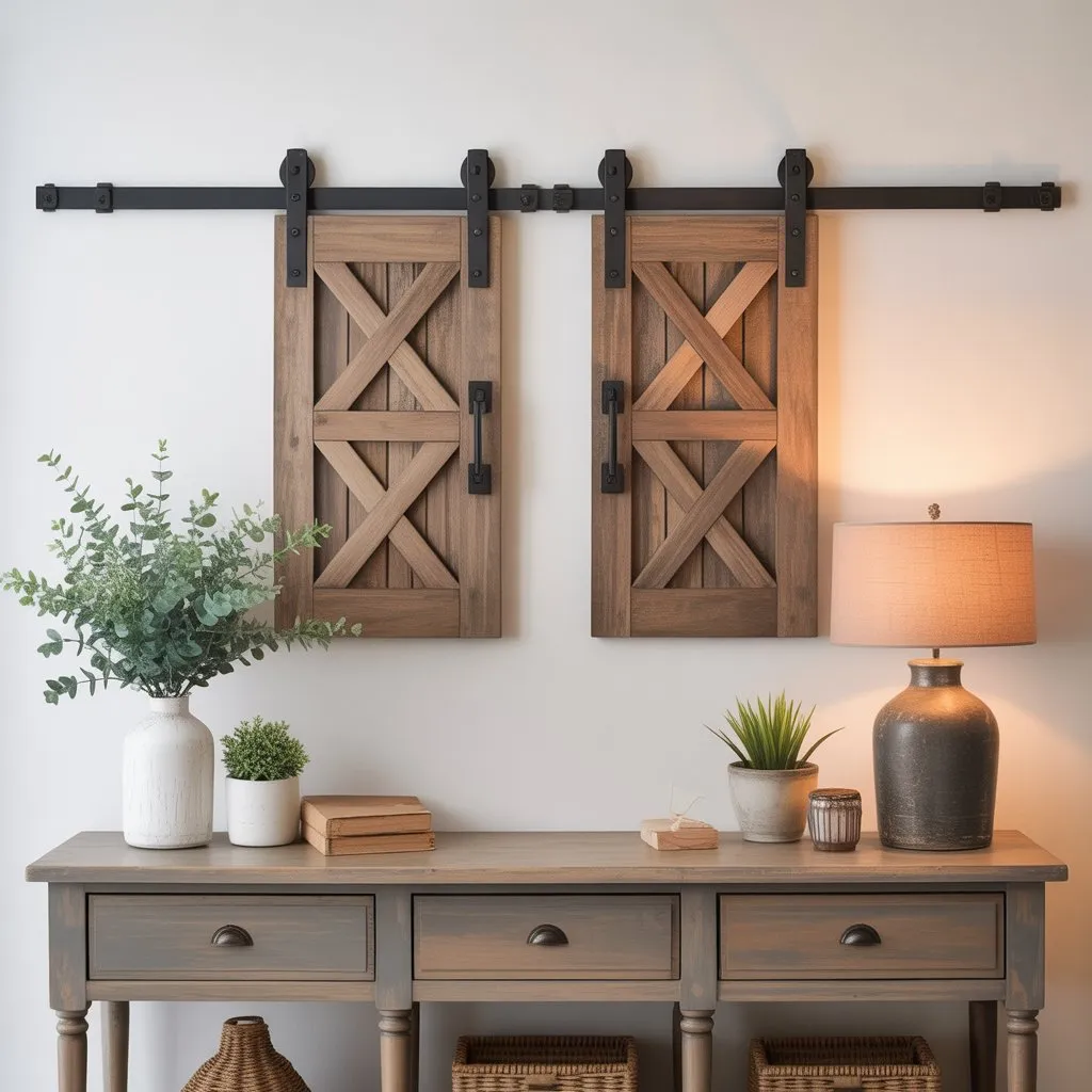 Wall Art for Barn Doors