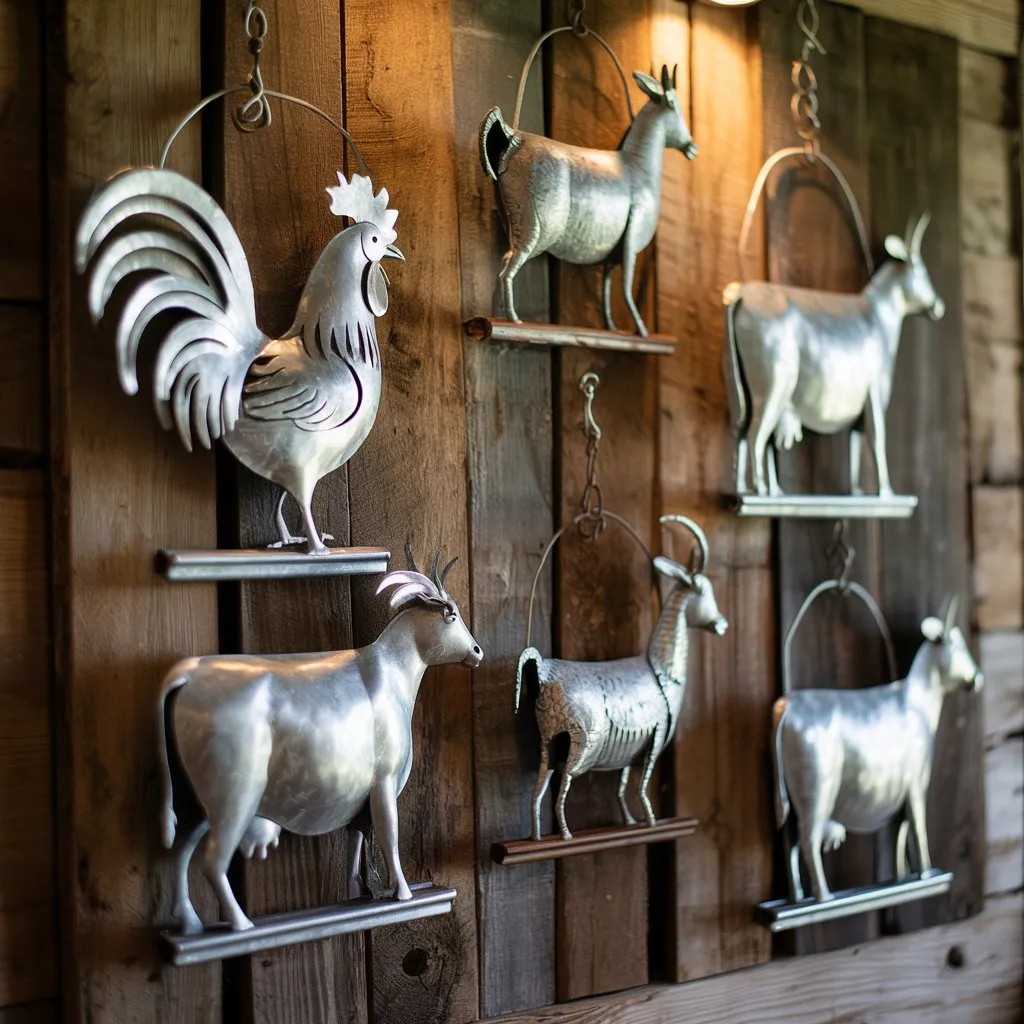 Animal Art on Farms for Farmhouse Wall Decor