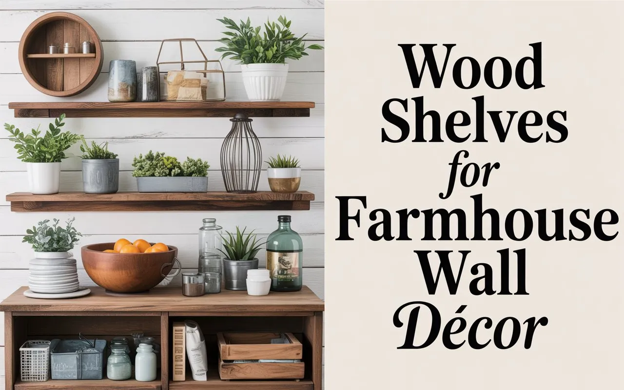 Wood Shelves for Farmhouse Wall Decor Ideas: A Complete Guide